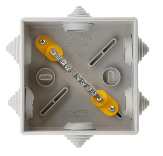 Коробка уравнивания потенциалов REXANT 28-3050 ОУ 85×85×40 мм, IP44 - изображение 3