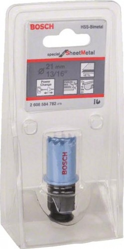Коронка биметаллическая BOSCH SHEET-METAL 21 ММ 2608584782 - изображение 2