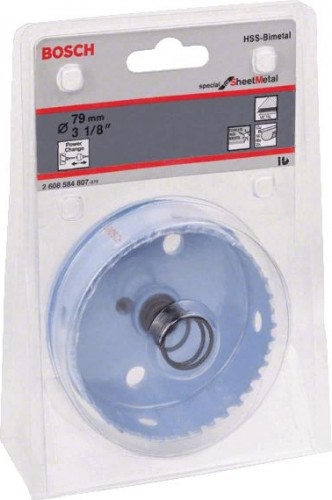 Коронка биметаллическая BOSCH SHEET-METAL 79 ММ 2608584807 - изображение 2