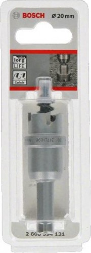 Коронка биметаллическая BOSCH Precision for Sheet Metal твердосплав 20 мм с напайками 2608594131 - изображение 2