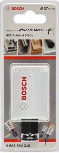 Коронка биметаллическая BOSCH PROGRESSOR for Wood&Metal  37 мм  2608594210 - изображение 2