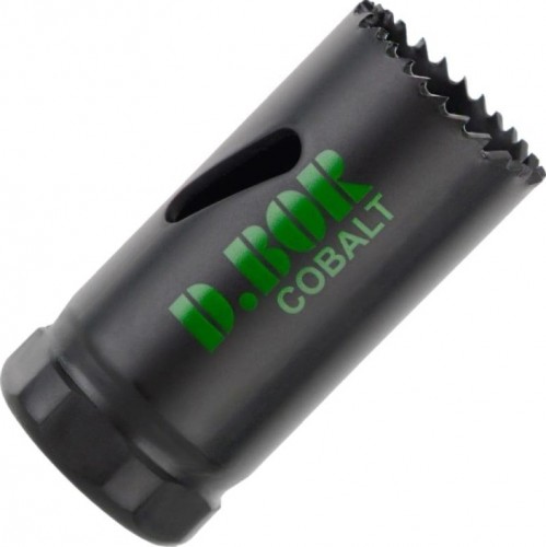 Коронка биметаллическая D.BOR COBALT-ST 24 мм (m42) мелкий зуб D-HS-BIM-ST-38-024