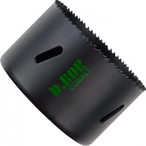 Коронка биметаллическая D.BOR COBALT-ST 57 мм (m42) мелкий зуб D-HS-BIM-ST-38-057