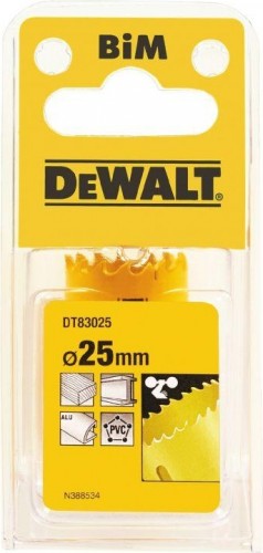 Коронка биметаллическая DeWALT COBALT 25 мм DT83025-QZ DT83025-QZ - изображение 2