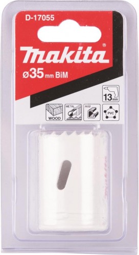 Коронка биметаллическая MAKITA D-17055 35мм - изображение 2