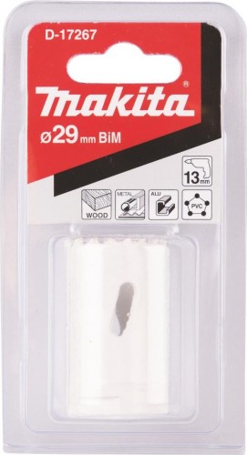 Коронка биметаллическая MAKITA D-17267 29мм - изображение 2