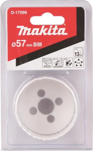 Коронка биметаллическая MAKITA D-17099 57мм - изображение 2