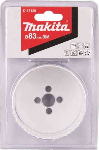 Коронка биметаллическая MAKITA D-17120 83мм - изображение 2