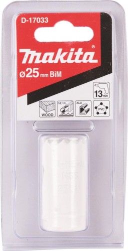 Коронка биметаллическая MAKITA D-17033 25мм - изображение 2