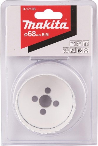 Коронка биметаллическая MAKITA D-17108 68мм - изображение 2