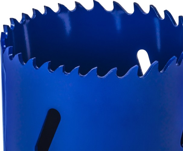 Коронка биметаллическая ПРАКТИКА 57 мм (2 ¼") 036-001 - изображение 5