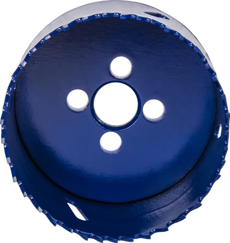 Коронка биметаллическая ПРАКТИКА 70 мм (2 ¾") 036-032 - изображение 2