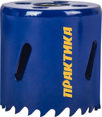 Коронка биметаллическая ПРАКТИКА 44 мм (1 ¾") 035-981 - изображение 3