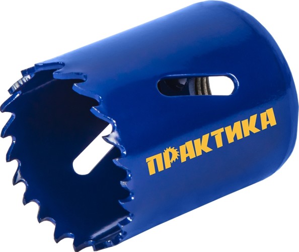 Коронка биметаллическая ПРАКТИКА 38 мм (1 ½") 035-974 - изображение 4