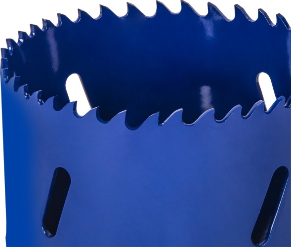 Коронка биметаллическая ПРАКТИКА 70 мм (2 ¾") 036-032 - изображение 5