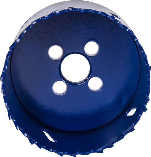 Коронка биметаллическая ПРАКТИКА 68 мм (2 11/16") 036-025 036-025 - изображение 2