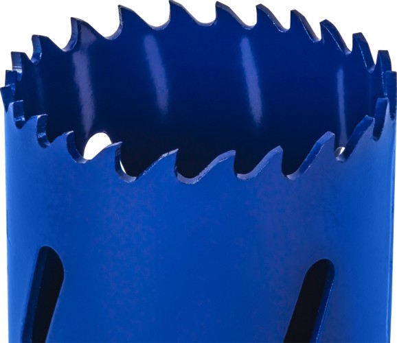 Коронка биметаллическая ПРАКТИКА 44 мм (1 ¾") 035-981 - изображение 5