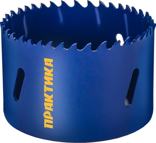 Коронка биметаллическая ПРАКТИКА 68 мм (2 11/16") 036-025 036-025 - изображение 3