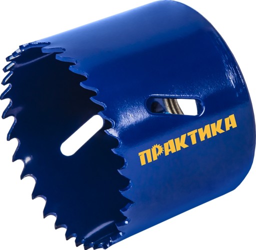 Коронка биметаллическая ПРАКТИКА 57 мм (2 ¼") 036-001 - изображение 4