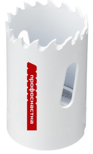 Коронка биметаллическая Профоснастка №316 мелк. зуб D=29/38 мм HSSE M42 1/42 80102016