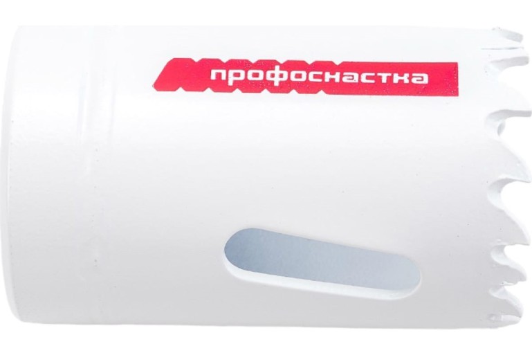 Коронка биметаллическая Профоснастка №019 крупн. зуб D=32/38 мм HSSE M42 1/42 80101019