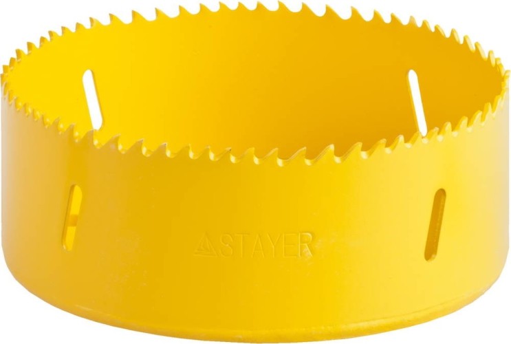 Коронка биметаллическая STAYER Procut 114мм, универсальная 29547-114