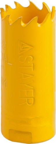 Коронка биметаллическая STAYER Procut 22мм, универсальная 29547-022