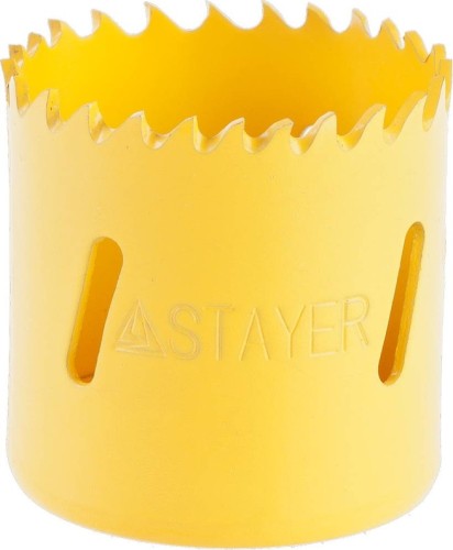 Коронка биметаллическая STAYER Procut 38мм, универсальная 29547-038