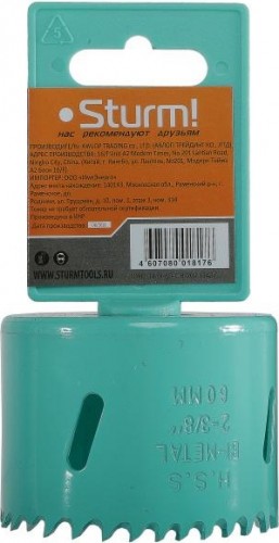 Коронка биметаллическая Sturm 1090-04-BI-60 - изображение 5