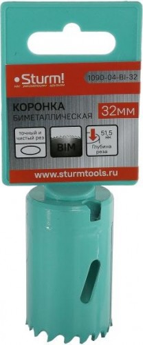 Коронка биметаллическая Sturm 1090-04-BI-32 - изображение 4
