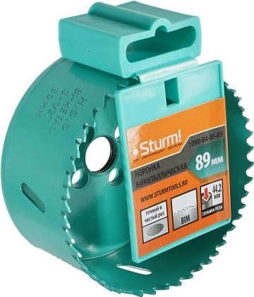 Коронка биметаллическая Sturm 1090-04-BI-89 - изображение 4