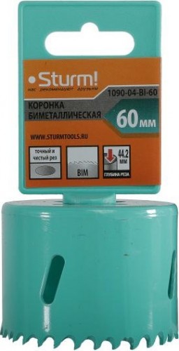 Коронка биметаллическая Sturm 1090-04-BI-60 - изображение 4