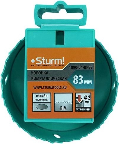 Коронка биметаллическая Sturm 1090-04-BI-83 - изображение 5