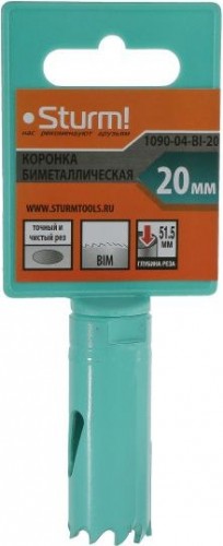 Коронка биметаллическая Sturm 1090-04-BI-20 - изображение 4