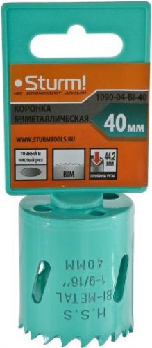 Коронка биметаллическая Sturm 1090-04-BI-40 - изображение 5
