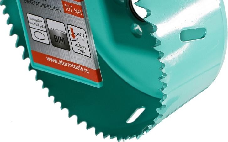 Коронка биметаллическая Sturm 1090-04-BI-102 - изображение 4