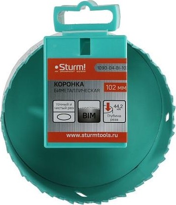 Коронка биметаллическая Sturm 1090-04-BI-102