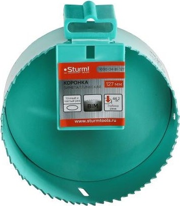 Коронка биметаллическая Sturm 1090-04-BI-127