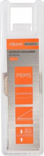 Коронка биметаллическая Sturm 1090-S04-BI-25 с центрирующим сверлом - изображение 4