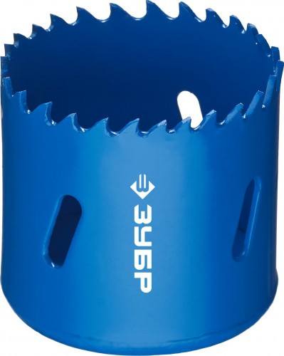 Коронка биметаллическая ЗУБР ЭКСПЕРТ 48 мм, быстрорежущая сталь 29531-048_z01