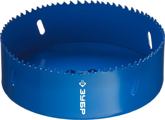 Коронка биметаллическая ЗУБР ЭКСПЕРТ 133 мм, быстрорежущая сталь 29531-133_z01