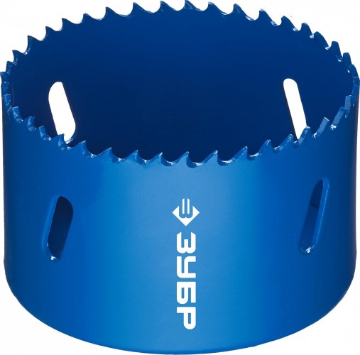 Коронка биметаллическая ЗУБР ЭКСПЕРТ 70 мм, быстрорежущая сталь 29531-070_z01