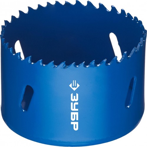 Коронка биметаллическая ЗУБР ЭКСПЕРТ 68 мм, быстрорежущая сталь 29531-068_z01