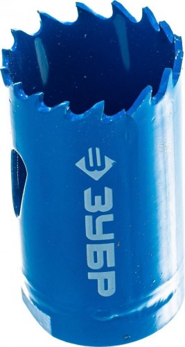 Коронка биметаллическая ЗУБР ЭКСПЕРТ 29 мм, быстрорежущая сталь 29531-029_z01