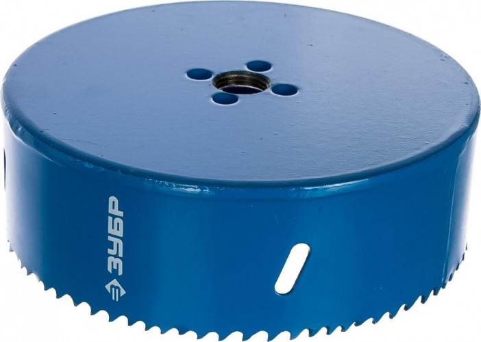 Коронка биметаллическая ЗУБР ЭКСПЕРТ 133 мм, быстрорежущая сталь 29531-133_z01 - изображение 2