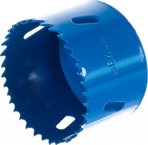 Коронка биметаллическая ЗУБР ЭКСПЕРТ 64 мм, быстрорежущая сталь 29531-064_z01