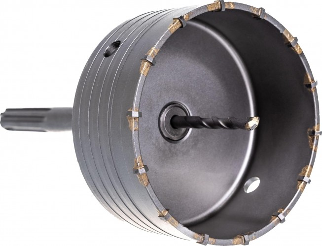 Коронка буровая SDS-Max ПРАКТИКА ударная 125 мм твердосплавная 917-958