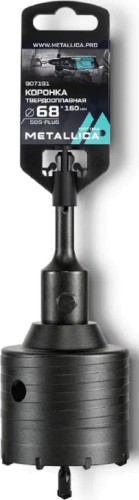 Коронка буровая SDS-plus METALLICA Optima 68x160/100 мм твердосплавная H=50мм, M22,0х2,0 мм, с адаптером 907191