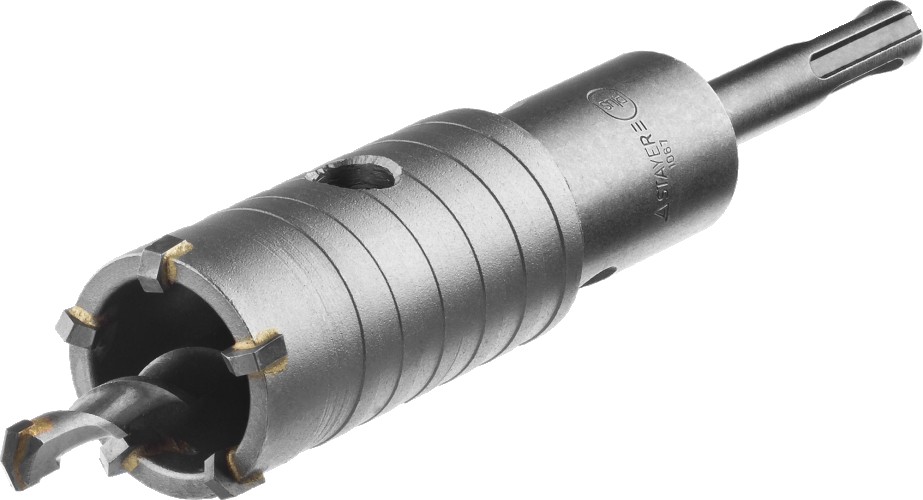 Коронка буровая SDS-plus STAYER ProHAMMER по бетону с державкой d= 35 мм, 29190-35