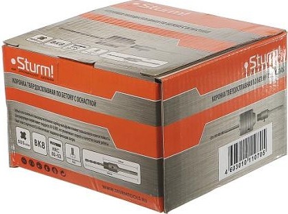 Коронка буровая SDS-plus Sturm 9018-SDS-HD110 кольцевая 110 мм (с центр. cверлом, хвостовик) - изображение 3